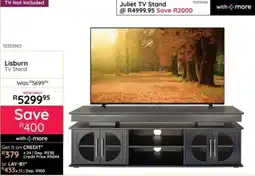 Bradlows Lisburn TV Stand offer
