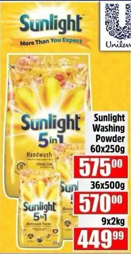Devland Cash And Carry Sunlight Washing Powder offer