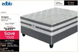 Bradlows Oregon Queen 152cm Base Set offer