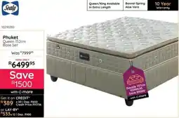 Bradlows Sealy Phuket Queen 152cm Base Set offer