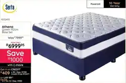 Bradlows Serta Athena Queen 152cm Base Set offer