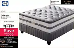 Bradlows Sealy Salvador Queen 152cm Base Set offer