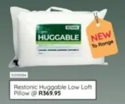 Bradlows Restonic Huggable Low Loft Pillow offer