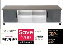 Bradlows Glacier TV Stand offer