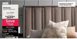 Bradlows Brisbane Queen Headboard offer