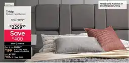 Bradlows Trivia Queen Headboard offer