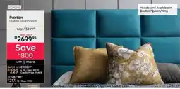 Bradlows Paxton Queen Headboard offer