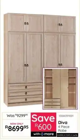 Bradlows Diva 4 Piece Robe offer