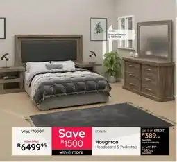 Bradlows Houghton Headboard & Pedestals offer
