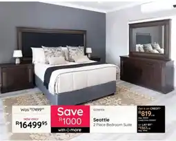 Bradlows Seattle 2 Piece Bedroom Suite offer