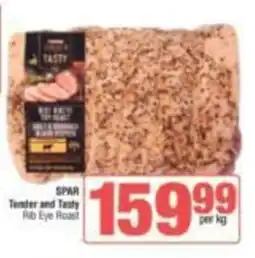 KwikSpar SPAR Tender and Tasty Rib Eye Roast offer