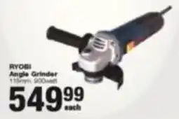 Build It RYOBI Angle Grinder offer