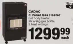 Build It CADAC 3 Panel Gas Heater offer