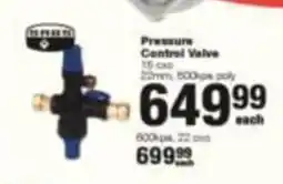 Build It Pressure Control Valve offer