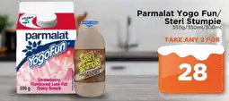 Check Star Parmalat Yogo Fun/ Steri Stumpie offer