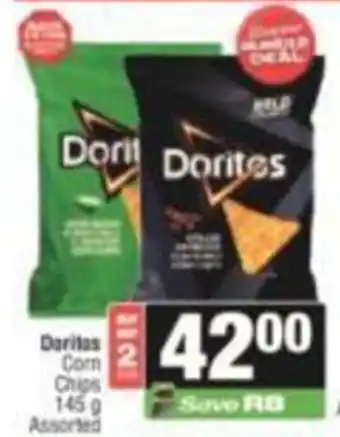 KwikSpar Doritos Corn Chips Assorted offer