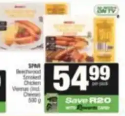 SuperSpar SPAR Beechwood Smoked Chicken Verraus (incl. Cheese) offer