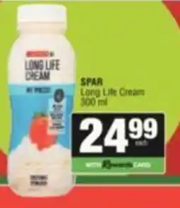 SuperSpar SPAR Long Life Cream offer
