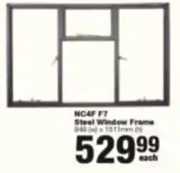 Build It NC4F F7 Steel Window Frame offer