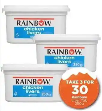 Check Star Rainbow chicken livers offer