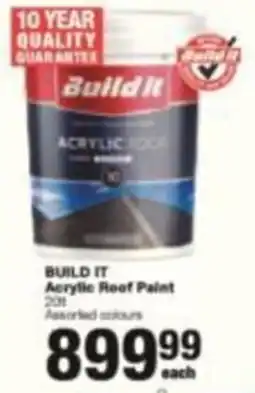 Build It Build It Acrylic Roof Paint Assorted offer