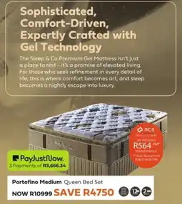 The Bed Shop Sleep & Co Premium Gel Mattress offer