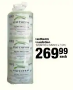 Build It Isotherm Insulation offer