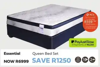 The Bed Shop Essential Queen Bed Set offer
