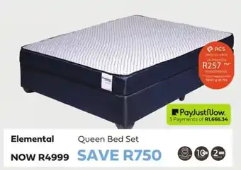 The Bed Shop Elemental Queen Bed Set offer