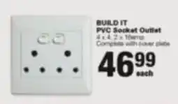 Build It BUILD IT PVC Socket Outlet offer