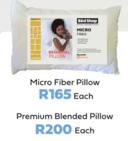 The Bed Shop Micro Fiber Pillow offer