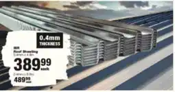 Build It IBR Roof Sheeting offer