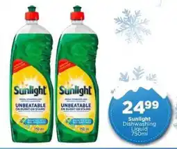 Check Star Sunlight Dishwashing Liquid offer