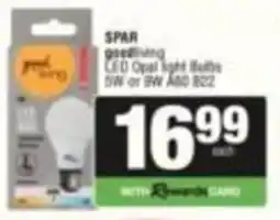 SuperSpar good lighting LED Opal light Bulbs offer