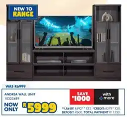 Russells ANDREA WALL UNIT offer