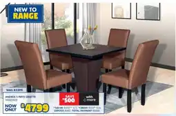 Russells ANDREA 5 PIECE DINETTE offer