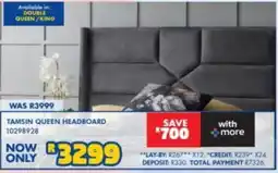 Russells Tamsin Queen Headboard offer