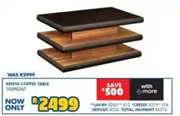 Russells KENYA COFFEE TABLE offer