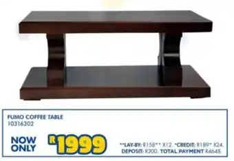 Russells FUMO COFFEE TABLE offer