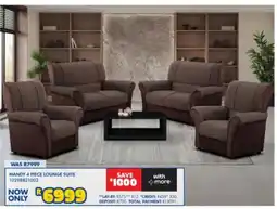 Russells MANDY 4 PIECE LOUNGE SUITE offer