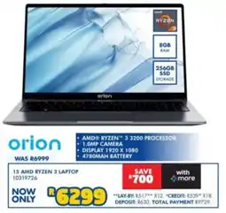 Russells 15 AMD RYZEN 3 LAPTOP offer
