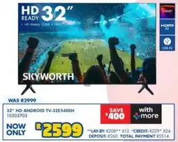 Russells 32" HD ANDROID TV-32ES400H offer