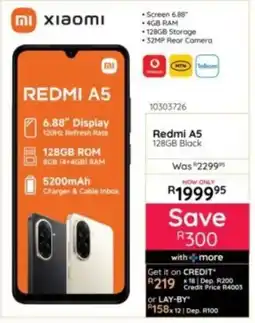 Bradlows Redmi A5 offer