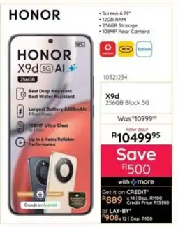 Bradlows Honor X9d offer