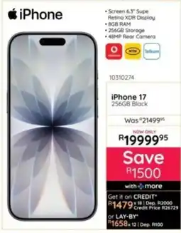 Bradlows iPhone 17 offer
