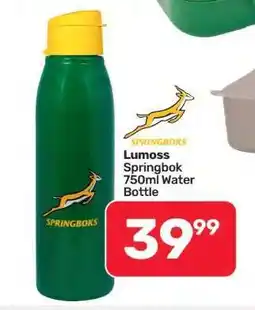 Pick n Pay Lumoss Springbok 750ml Water Bottle offer