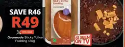 Checkers Gourmade Sticky Toffee Pudding 450g offer