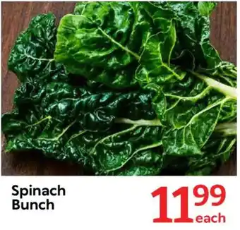 Oxford Freshmarket Spinach Bunch offer
