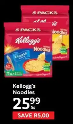 Oxford Freshmarket Kellogg's Noodles offer