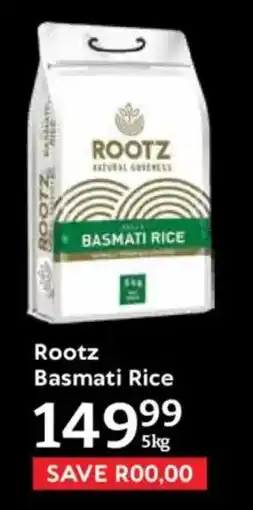 Oxford Freshmarket Rootz Basmati Rice offer